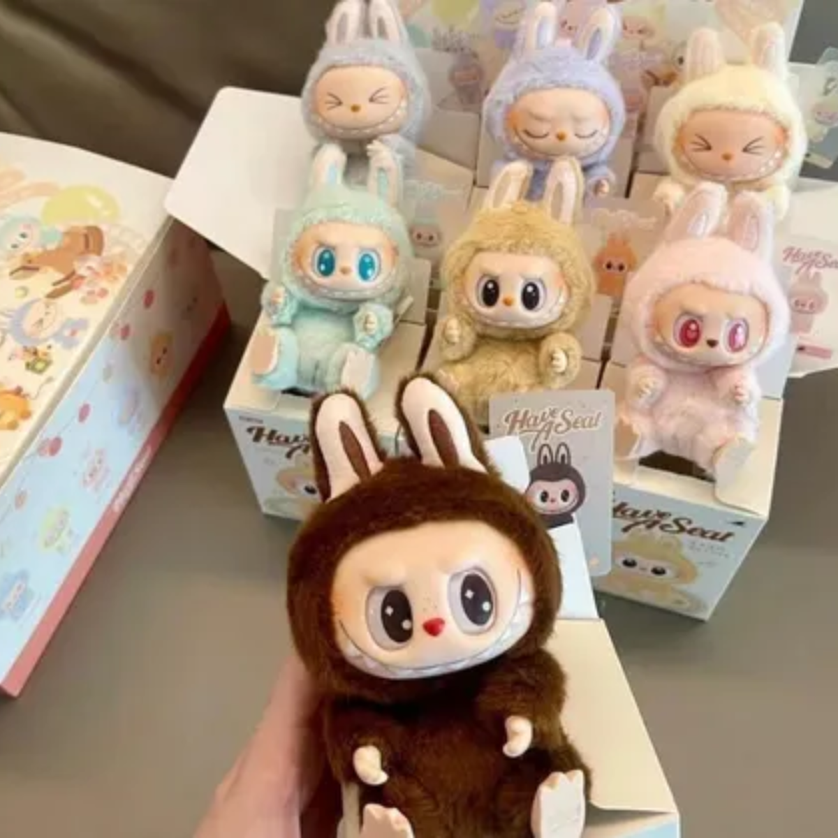 Muñeco Labubu Macaron The Monsters- Surprise Box
